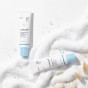 chroniona przed słońcem, nawilżona skóra ze zwężonymi porami po serum Medicube SPF50+