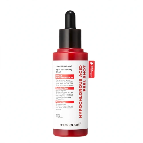Medicube Hypochlorous Acid Peel Shot – Serum antytrądzikowe z kwasem podchlorawym 80ml SaiL Cosmetics