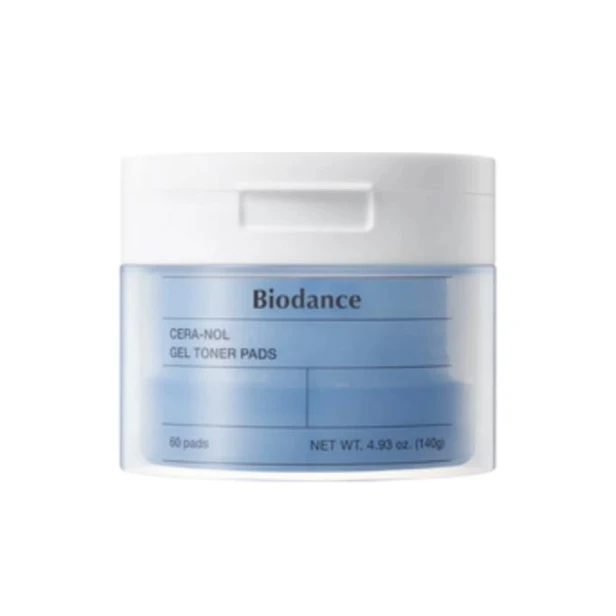 Biodance Cera-nol Gel Toner Pads – Nawilżające płatki tonizujące z ceramidami i pantenolem 60 sztuk SaiL Cosmetics