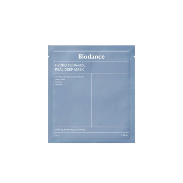 Biodance Hydro Cera-nol Real Deep Mask – Głęboko nawilżająca maska hydrożelowa do twarzy 34g SaiL Cosmetics