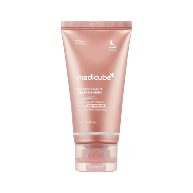 Medicube Collagen Night Wrapping Mask – Całonocna maska kolagenowa napinająca skórę 75ml SaiL Cosmetics