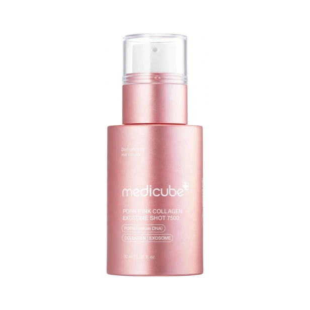Medicube PDRN Pink Collagen Exosome Shot 7500 – Ujędrniające serum z mikroigłami i PDRN 30ml SaiL Cosmetics