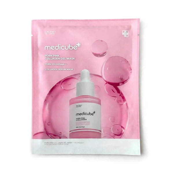 Medicube PDRN Pink Collagen Gel Mask 100000ppb – Biostymulująca maska hydrożelowa z kolagenem 28g SaiL Cosmetics