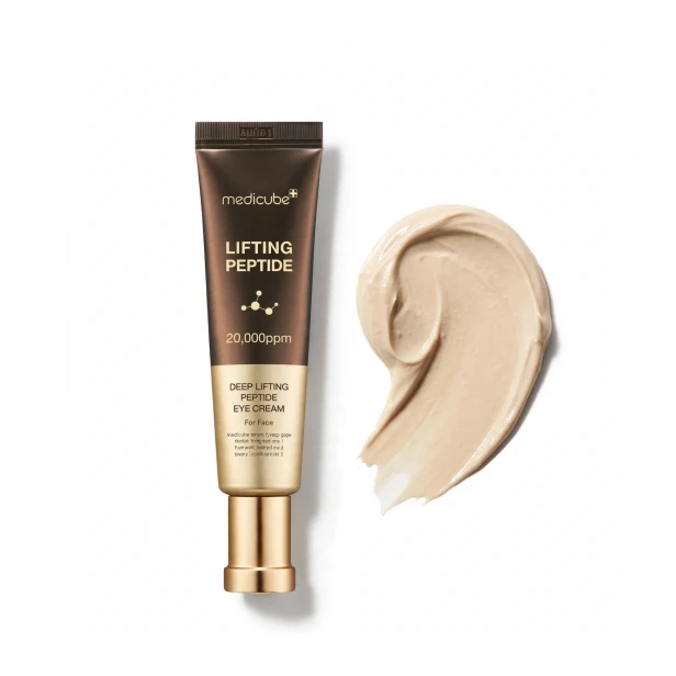 Precyzyjny aplikator kremu liftingującego pod oczy Medicube Deep Lifting Peptide Eye Cream
