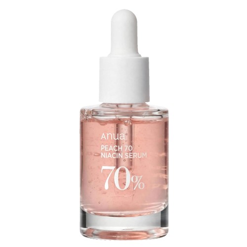 Anua Peach 70 Niacin Serum – Rozświetlające serum z ekstraktem z brzoskwini i niacynamidem 30ml SaiL Cosmetics