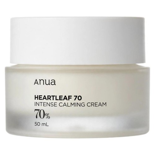 Anua Heartleaf 70 Intense Calming Cream – Kojący krem do twarzy z pstrolistką 70% 50ml SaiL Cosmetic