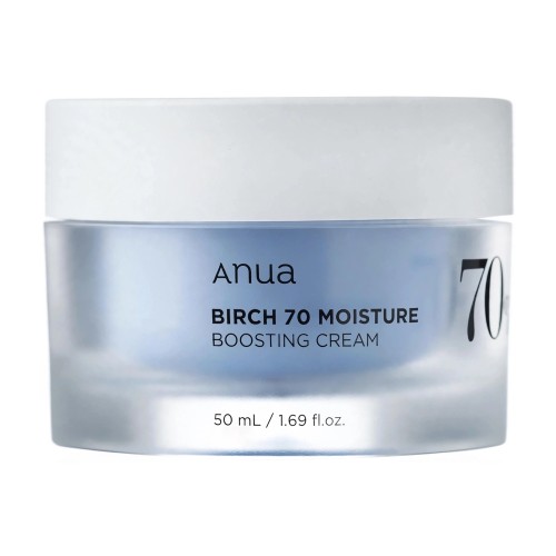 Anua Birch 70 Moisture Boosting Cream – Nawadniający krem do twarzy z sokiem z brzozy 70% 50ml SaiL Cosmetics
