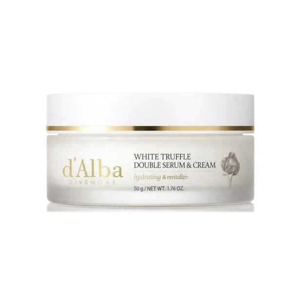 White Truffle Double Serum &amp; Cream – Dwufazowy krem z białą truflą i ceramidami 50g SaiL Cosmetics