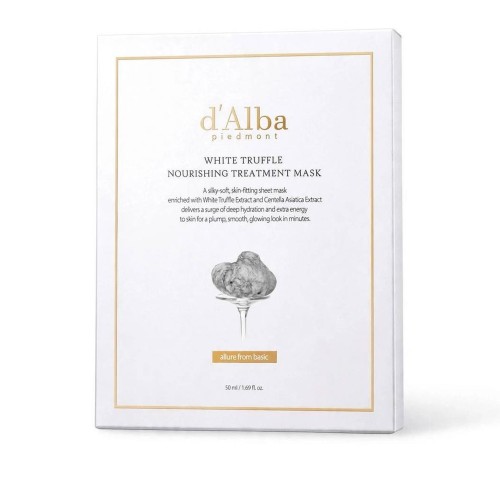 d'Alba White Truffle Nourishing Treatment Mask – Luksusowa odżywcza maska w płachcie z białą truflą 50ml SaiL Cosmetics