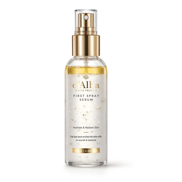 d'Alba White Truffle First Spray Serum – Dwufazowe serum w mgiełce z białą truflą 100ml SaiL Cosmetics