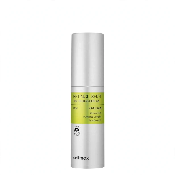 Celimax Retinol Shot Tightening Serum – Ujędrniające serum z retinolem 0.3% i peptydami 30ml SaiL Cosmetics