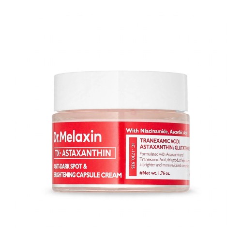 Dr. Melaxin TX-Astaxanthin Brightening Capsule Cream – Kapsułkowy krem na przebarwienia z astaksantyną 50g SaiL Cosmetics