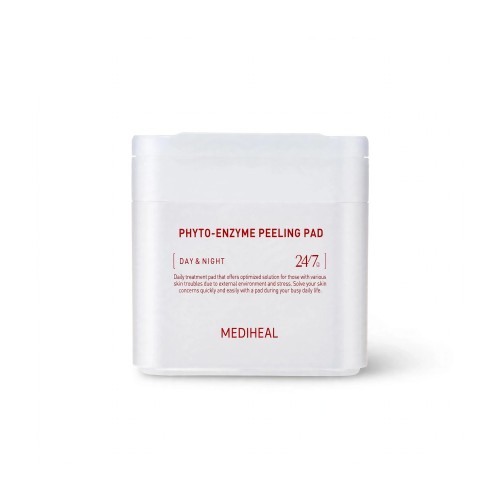Mediheal Phyto-Enzyme Peeling Pad – Wygładzające płatki enzymatyczne do twarzy z papainą i kwasem LHA 90szt SaiL Cosmetics