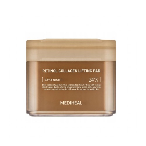 Mediheal Retinol Collagen Lifting Pad – Ujędrniające płatki liftingujące z retinolem i kolagenem 100szt SaiL Cosmetics