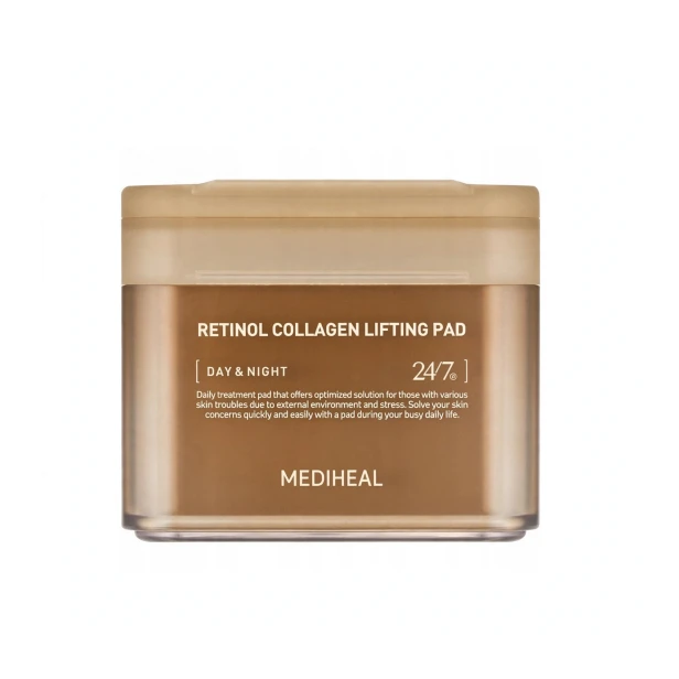 Mediheal Retinol Collagen Lifting Pad – Ujędrniające płatki liftingujące z retinolem i kolagenem 100szt SaiL Cosmetics