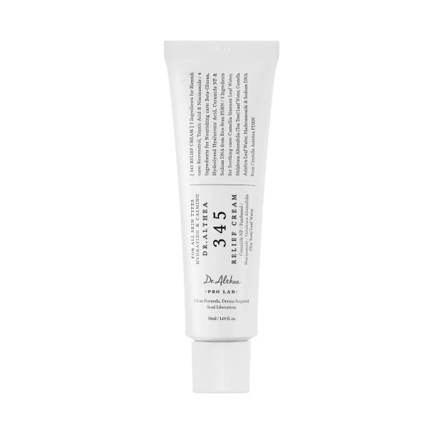 Dr. Althea 345 Relief Cream – Kojąco-regenerujący krem do twarzy z ceramidami i wąkrotą 50ml SaiL Cosmetics