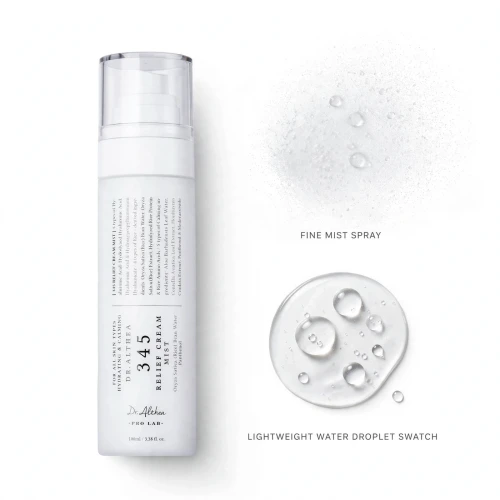 Precyzyjny atomizer rozpylający delikatną mgiełkę nawilżającą Dr. Althea 345 Relief Mist