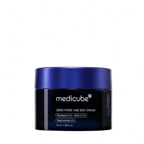 Medicube Zero Pore One Day Cream – Krem zwężający pory z pantenolem 5% i BHA 50ml SaiL Cosmetics