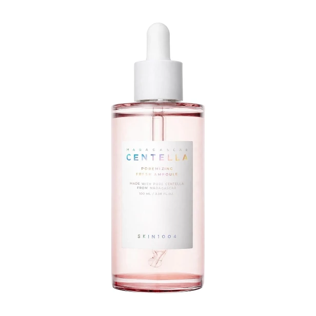 SKIN1004 Madagascar Centella Poremizing Fresh Ampoule – Ampułka zwężająca pory z wąkrotą i solą himalajską 100ml SaiL Cosmetics