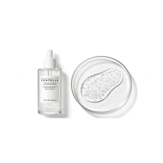 Kapsułki MadeWhite i lekka konsystencja ampułki SKIN1004 Tone Brightening Capsule Ampoule