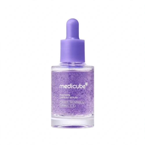 Medicube Placenta Capsule Serum – Ujędrniające serum kapsułkowe z łożyskiem roślinnym 25ml SaiL Cosmetics