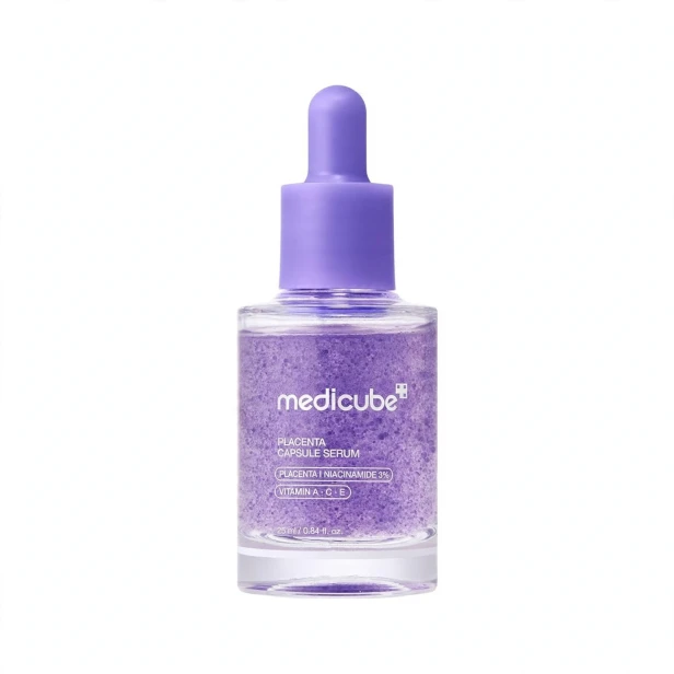 Medicube Placenta Capsule Serum – Ujędrniające serum kapsułkowe z łożyskiem roślinnym 25ml SaiL Cosmetics