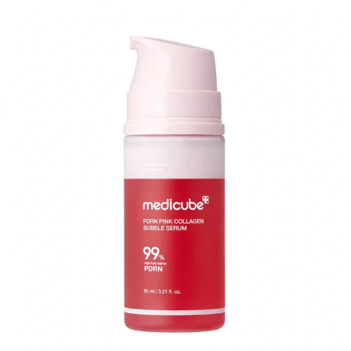 Medicube PDRN Pink Collagen Bubble Serum – Ujędrniające serum bąbelkowe z PDRN 95ml SaiL Cosmetics