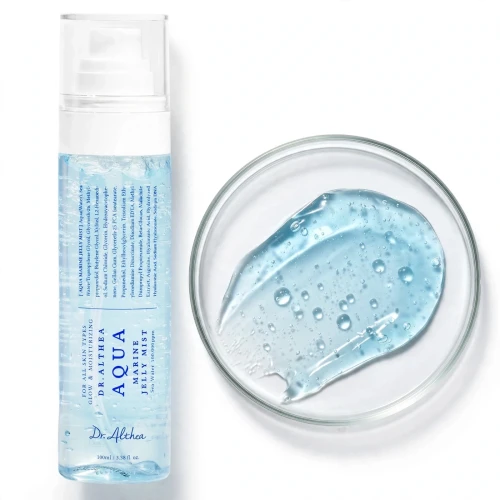 Żelowa konsystencja i chłodząca mikromgiełka Dr.Althea Aqua Marine Jelly Mist