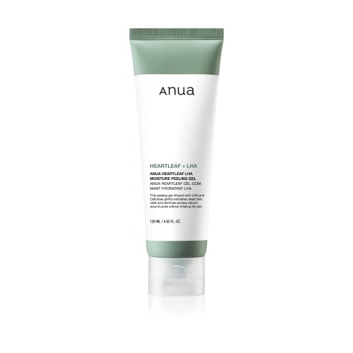 Anua Heartleaf LHA Moisture Peeling Gel – Nawilżający peeling gommage z pstrolistką 120ml SaiL Cosmetics
