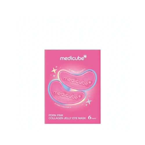 Medicube PDRN Pink Collagen Jelly Eye Mask – Viral z TikToka różowe płatki pod oczy z kolagenem 6 par SaiL Cosmetics