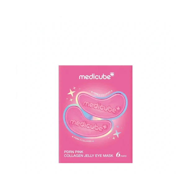 Medicube PDRN Pink Collagen Jelly Eye Mask – Viral z TikToka różowe płatki pod oczy z kolagenem 6 par SaiL Cosmetics