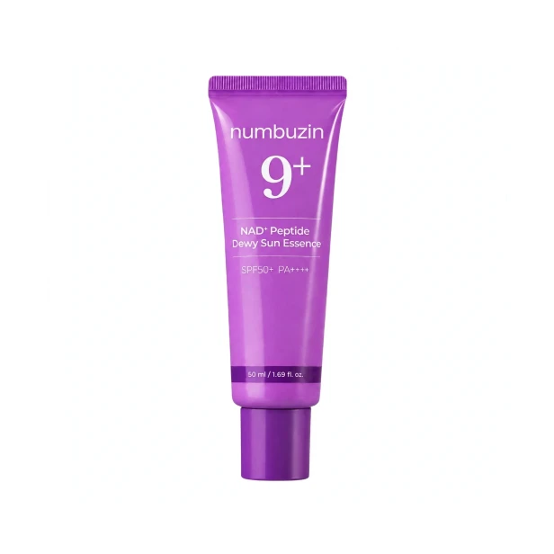 numbuzin No.9 NAD+ Peptide Dewy Sun Essence – Bestseller w Korei esencja SPF50 z peptydami 50ml SaiL Cosmetics