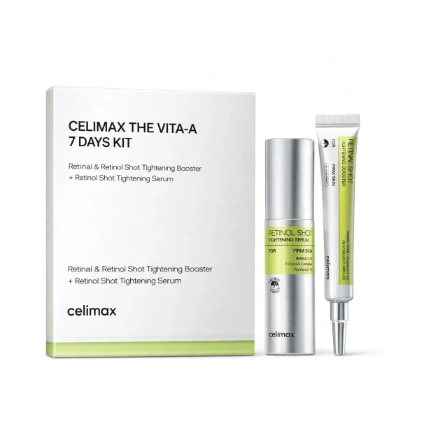 celimax The Vita-A 7 Days Kit – Zestaw z mikroigiełkami i retinalem hit w Korei SaiL Cosmetics