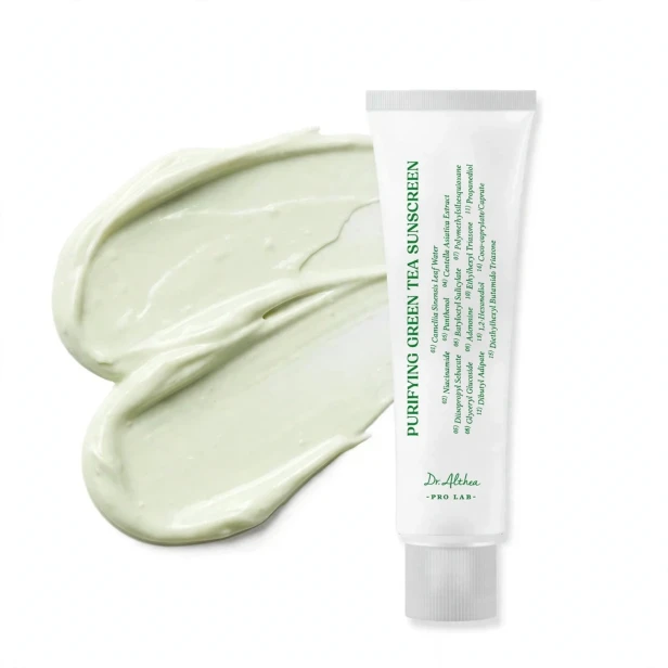 Dr. Althea Purifying Green Tea Sunscreen SPF50+ – Kojący krem przeciwsłoneczny z zieloną herbatą 50ml SaiL Cosmetics