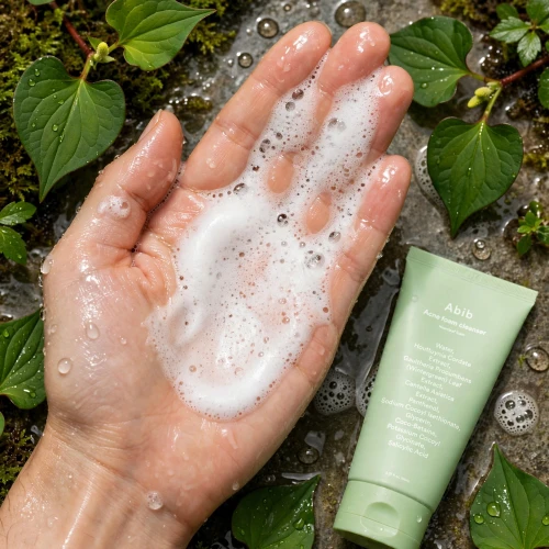 Aksamitna piana myjąca z kwasem salicylowym ABIB Acne Foam Cleanser