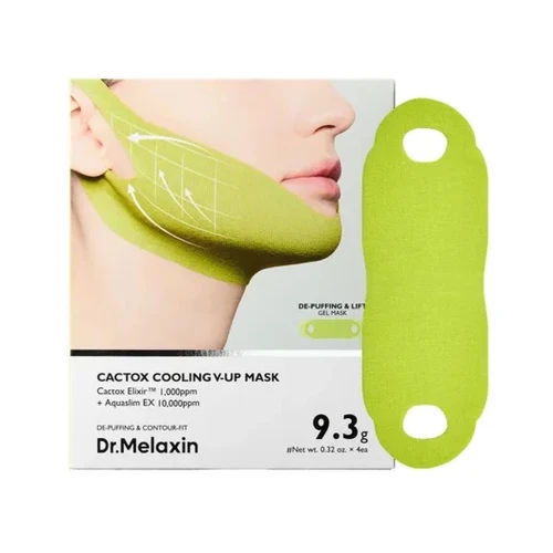 DR.MELAXIN Cactox Cooling V-Up Mask – Chłodząco-liftingująca maska na podbródek 1 sztuka SaiL Cosmetics