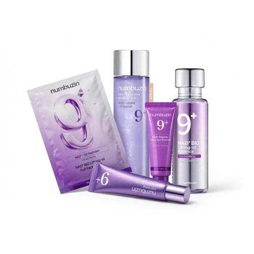 NUMBUZIN No.9+ NAD+ Peptide Anti-Aging Set – Koreański zestaw przeciwzmarszczkowy z NAD+ i peptydami SaiL Cosmetics
