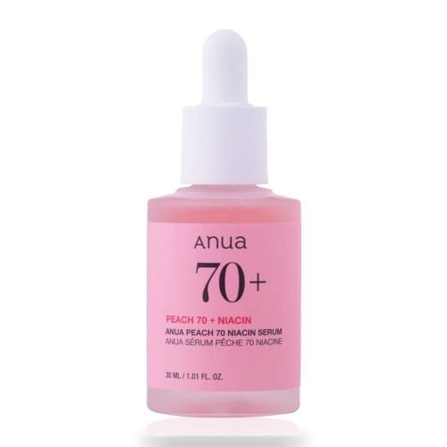 ANUA Peach 70 Niacin Serum – Koreańskie serum rozświetlające z ekstraktem z brzoskwini 30ml SaiL Cosmetics