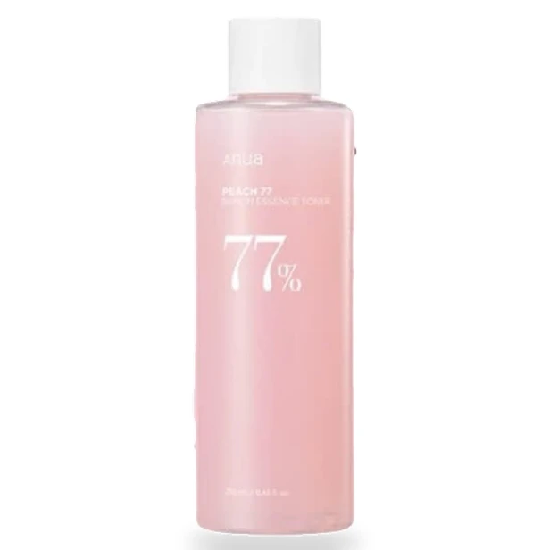 ANUA Peach 77 Niacin Essence Toner – Koreański rozświetlający tonik do twarzy z ekstraktem z brzoskwini 250ml SaiL Cosmetics