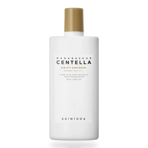 SKIN1004 Madagascar Centella Air-Fit Suncream Plus SPF50+ – Koreański mineralny krem przeciwsłoneczny z WĄKROTKĄ AZJATYCKĄ SaiL Cosmetics