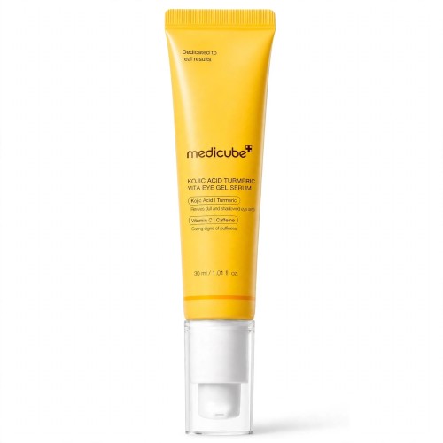 MEDICUBE Kojic Acid Turmeric Vita Eye Gel Serum – Koreańskie serum pod oczy z kwasem kojowym i WĄKROTKĄ AZJATYCKĄ SaiL Cosmetics
