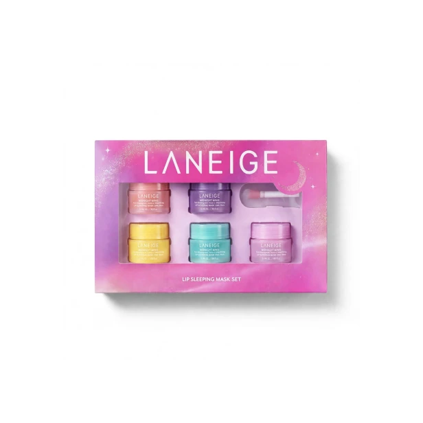 Laneige Lip Sleeping Mask Set – Zestaw 5 maseczek całonocnych do ust 5x3g SaiL Cosmetics