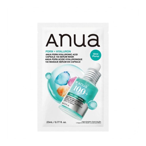 Anua PDRN Hyaluronic Acid Capsule 100 Serum Mask – Koreańska maska w płachcie z WĄKROTKĄ AZJATYCKĄ SaiL Cosmetics