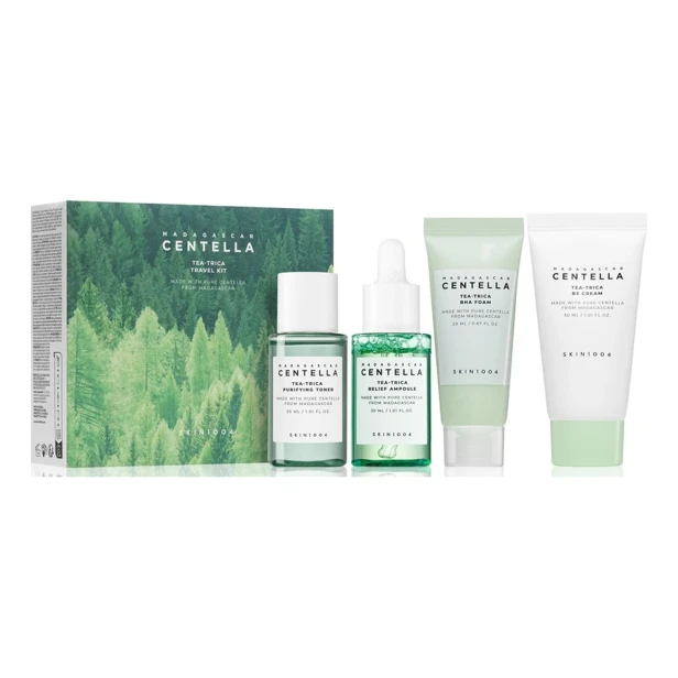 SKIN1004 Madagascar Centella Tea-Trica Travel Kit – Koreański zestaw podróżny przeciwtrądzikowy SaiL Cosmetics