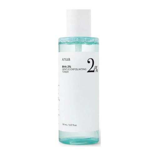 Anua BHA 2% Gentle Exfoliating Toner – Złuszczający tonik do twarzy z kwasem salicylowym 2% 150ml SaiL Cosmetics