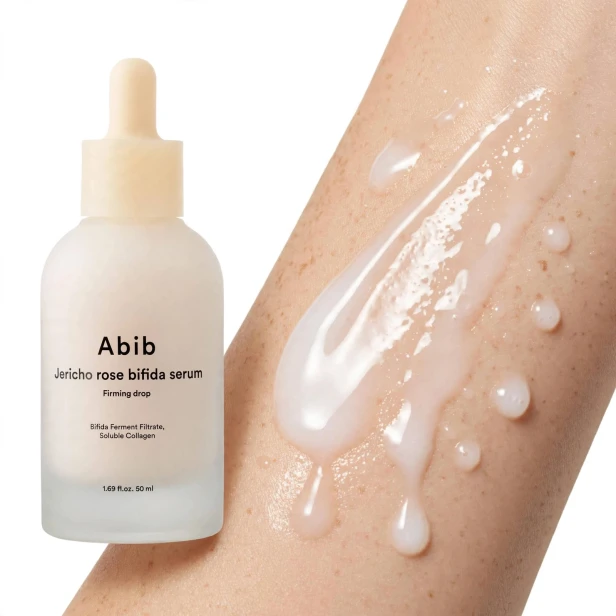 Efekt – sprężysta, ujędrniona i promienna cera po serum Abib Jericho Rose Bifida Serum