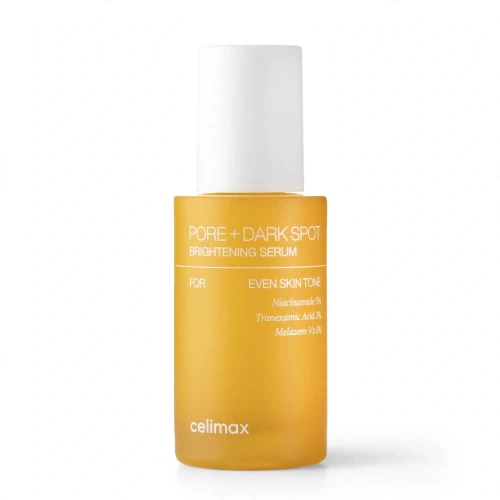 Celimax Pore + Dark Spot Brightening Serum – Rozjaśniające serum z kwasem traneksamowym 3% i niacynamidem 30ml SaiL Cosmetics