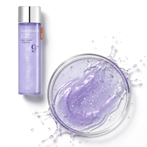 Esencjonalna nawilżająca konsystencja tonera do twarzy Numbuzin No. 9 Glow Boosting