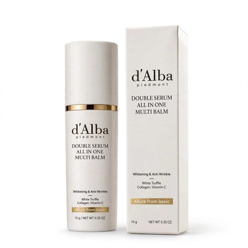 d'Alba Piedmont Double Serum All In One Multi Balm – Rozświetlająco-ujędrniający sztyft z białą truflą 10g SaiL Cosmetics