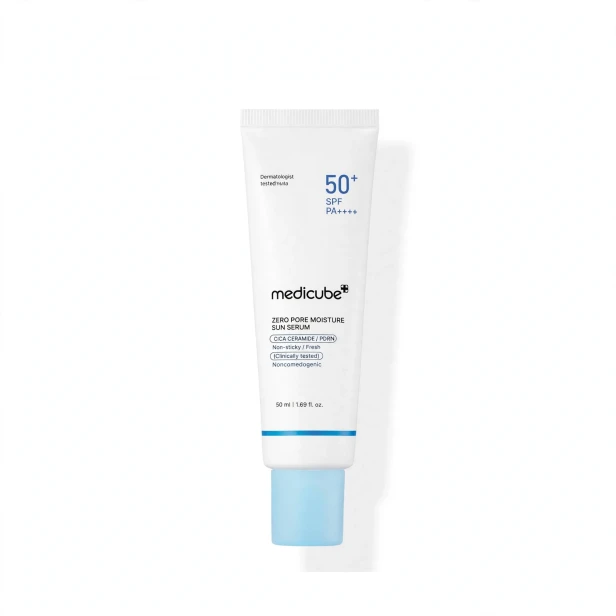 Medicube Zero Pore Moisture Sun Serum SPF50+ PA++++ – Nawilżające serum przeciwsłoneczne 50ml SaiL Cosmetics